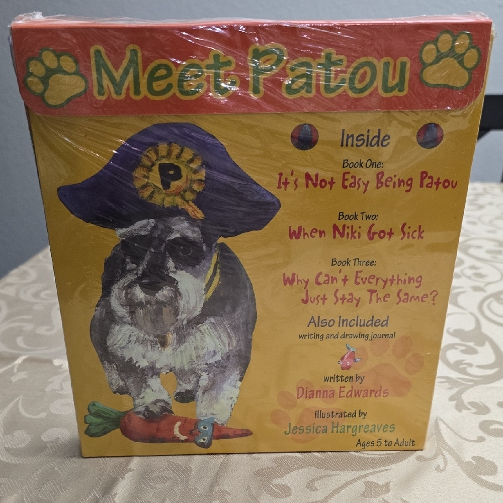 Meet Patou Kids Book Set - Illustrated by Jessica Hargreaves